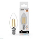 лампа светодиодная gauss filament elementary e14 10w 2700k 32110