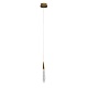 подвесной светильник delight collection od2438-1 gold/clear