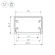 алюминиевый профиль arlight pls-lock-h16-smt-3000 anod 044805