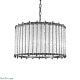 подвесная люстра delight collection tiziano kg0907p-4 nickel