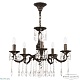 подвесная люстра bohemia ivele crystal al78101/5/175 a pd
