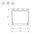 профиль arlight pls-lock-h25-2000 anod 016386