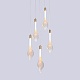 подвесной светильник delight collection p98066-5 antique brass