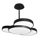 подвесная светодиодная люстра iledex demure 9127-930-d-t bk