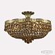 потолочная люстра bohemia ivele crystal 19271/45iv g r777