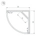 профиль arlight sl-kant-h30-3000 anod 046182