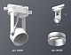 трековый однофазный светильник ambrella light track system xt6601022 (c6601, n6123)