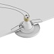 встраиваемый светильник clarity hsbl_0133 ip44, 35вт, gu10, белый