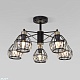 потолочная люстра eurosvet lord 70075/5 черный