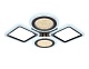потолочная светодиодная люстра ambrella light acrylica original fa431