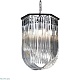 подвесная люстра delight collection murano glass kr0116p-6 black