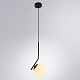 подвесной светильник arte lamp bolla-unica a1923sp-1bk