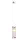 подвесной светильник crystal lux tadeo sp1 d100 chrome/transparente