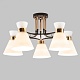 потолочная люстра imex md.5692-5-s-coffee+fgd