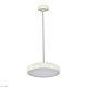 подвесной светильник escada iris 10304/1led black/white