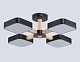 люстра на штанге ambrella light linetech comfort fl4880