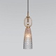 подвесной светильник eurosvet glossy 50211/1 янтарный