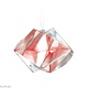 подвесной светильник gemmy prisma rubin slamp