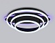 потолочная люстра ambrella light acrylica disk fa8524