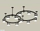 комплект подвесного светильника ambrella light techno ring xr92221001 (a9222, a9227, c9238, c9232, n8445)