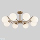 потолочная люстра eurosvet frost 70154/8 латунь