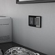 сенсорный выключатель одноклавишный wi-fi werkel с подсветкой черный w4510108 4690389171253