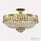 потолочная люстра bohemia ivele crystal 19271/45iv g r801