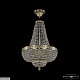 потолочная люстра bohemia ivele crystal 19091/h2/35iv g c1