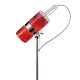 торшер shaker tr 1 red leucos