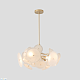 люстра на штанге crystal lux dandelion sp6 gold