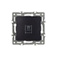 механизм компьютерной розетки arlight sct-mpc1-pl-bk 045334