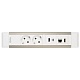 блок розеток 41t (2 секции, usb + type c + rj45 + hdmi) mebax 00-00002594