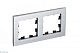 рамка 2-ая systeme electric atlasdesign nature atn312102