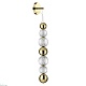 бра odeon light crystal 5008/13wl
