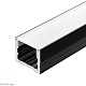 алюминиевый профиль arlight sl-slim-h13m-2000 black 032997