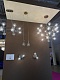 подвесная люстра crystal lux luxury sp12l chrome