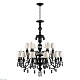 подвесная люстра loft it grace 10203/12+6 black