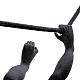 подвесной светильник the monkey lamp swing black seletti