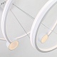 подвесная люстра led4u l7100-3 wт