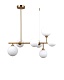 люстра на штанге moderli molecule v10841-7p