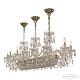 подвесная люстра bohemia ivele crystal 1453/14/195/1000 g