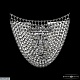 настенный светильник bohemia ivele crystal 77071b/34 ni