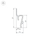 профиль arlight stretch-shadow-tech-2000 black a2-delta 039509