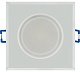 встраиваемый светильник эра dk104 wh б0058391