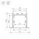 алюминиевый профиль arlight linia49-f-s-2500 white 041877