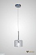 подвесной светильник am group am355-d140 clear