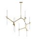 подвесная люстра loft it agnes 10399/14 gd