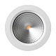 встраиваемый светодиодный светильник arlight ltd-220wh-frost-30w warm white 110deg 021070