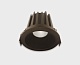 встраиваемый светильник italline it08-8040 black 3000k