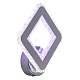 настенный светодиодный светильник profit light 8041/1w chr